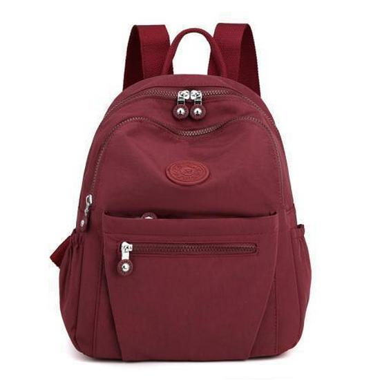 2025 Women's Nylon Backpack: Large Capacity, Stylish, Lightweight Travel & Work Schoolbag