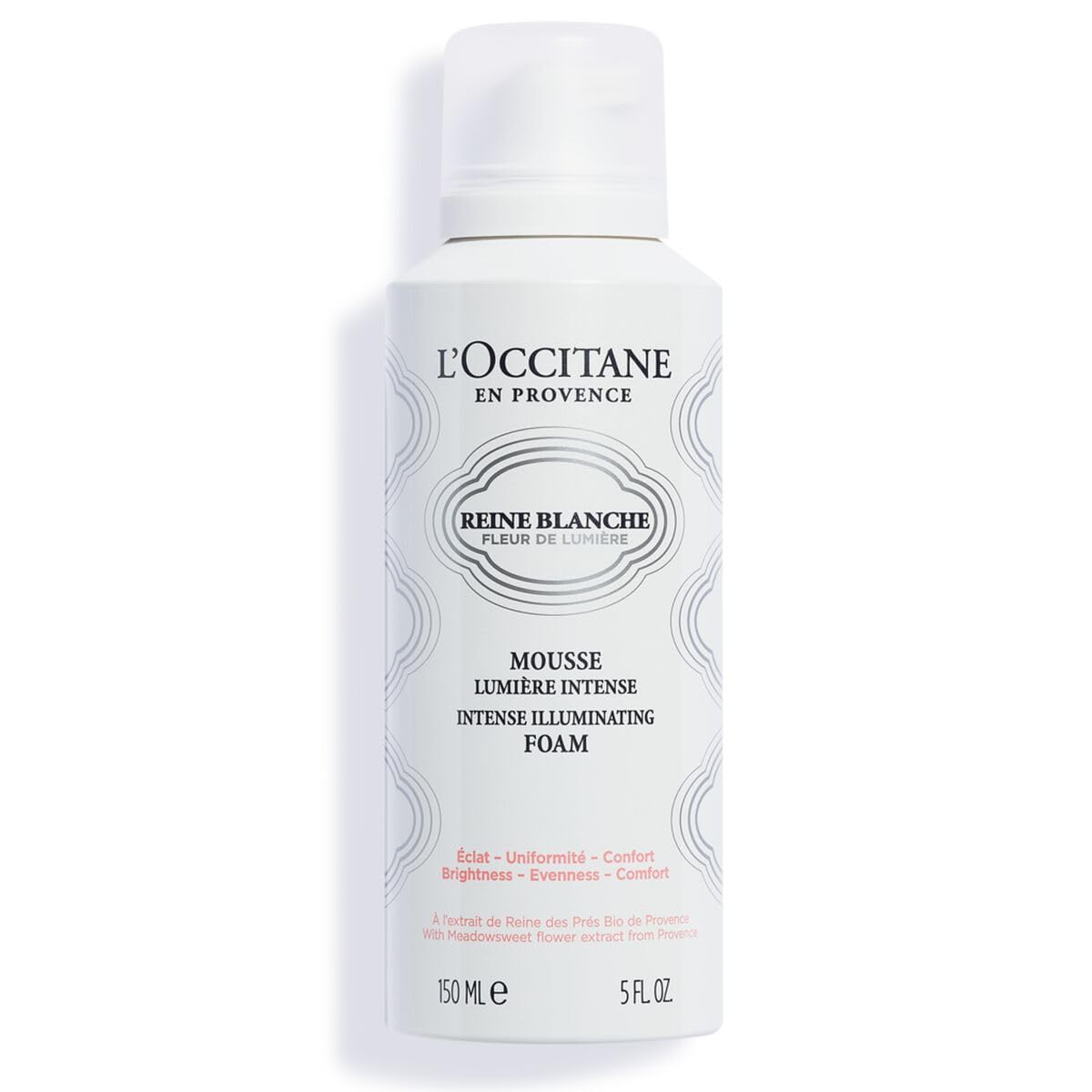 LOCCITANE Reine Blanche Illuminating Cleansing Foam 150mL Facial Cleanser