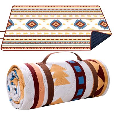 Outdoor Picnic Blanket, 200 X 200 Cm, Beach Blanket, Waterproof, Sand Free, Portable Washable Beach Underlay, Picnic Blanket For Beach, BBQ
