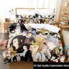 Anime Bungo Stray Dogs Bedding Set Boys Girls Twin Queen King Size Duvet Cover Pillowcase Bed boys Adult Home Textileextile