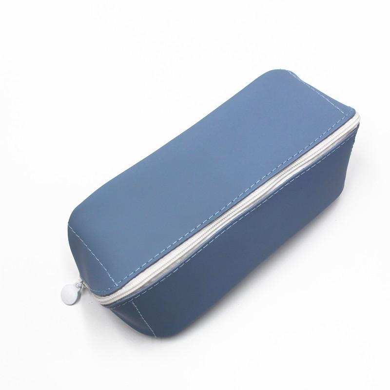 Pu Leather Pencil Case Organizer With Creative Style For Students And Use Office