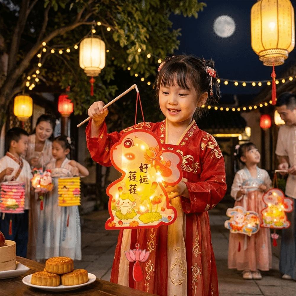 Festive Lighting Lantern DIY Material Pack Glow In The Dark Paper Lantern  Wedding Accessories