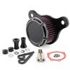 Air Cleaner Filter Intake Filter Kit For Harley Dyna FXR EVO 1993-2017 Softail Fat Boy Breakout Touring Road King Electra Glide