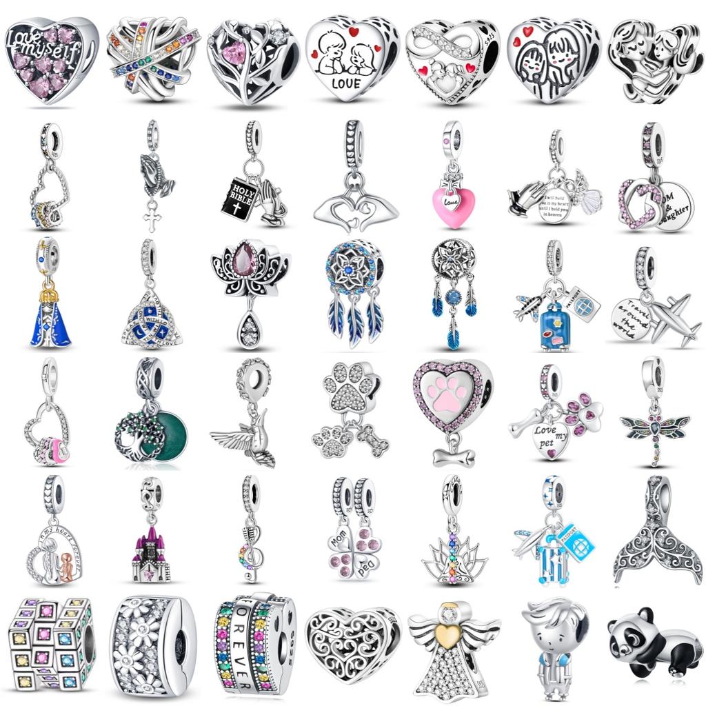 New Copper Heart Parent Child Dream Catcher Magic Cube Book Of Songs Charm Pendant Fit For Bracelet Diy Women'S Fine Jewelry