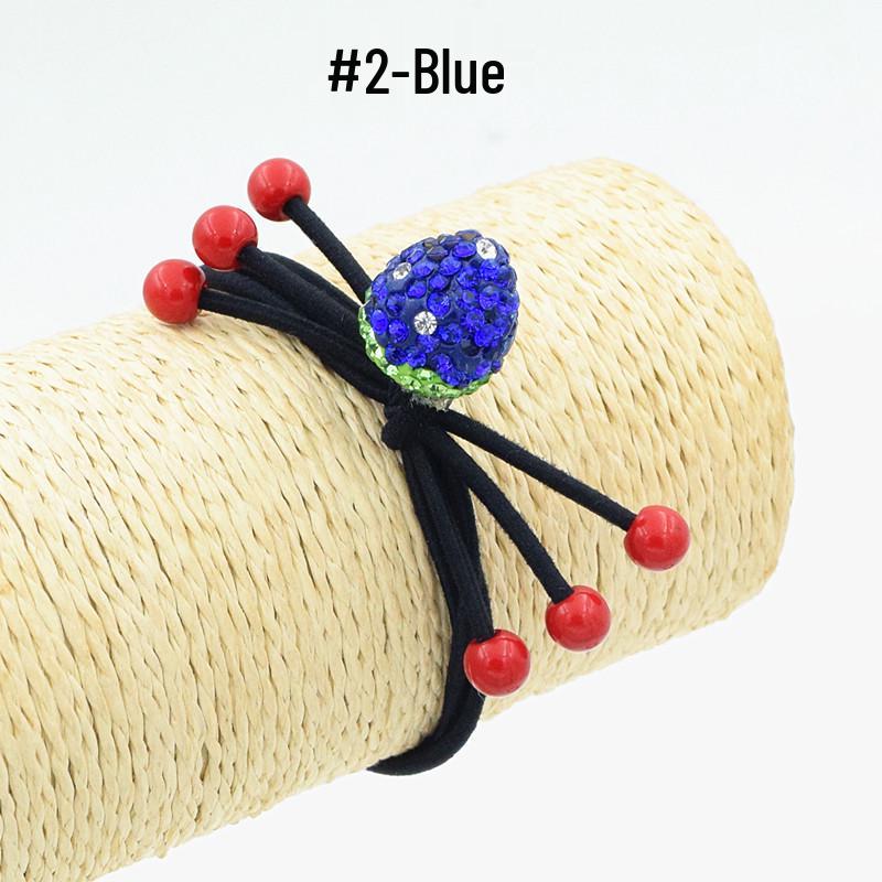 Shiny Strawberry and Cherry Hair Tie/Ring