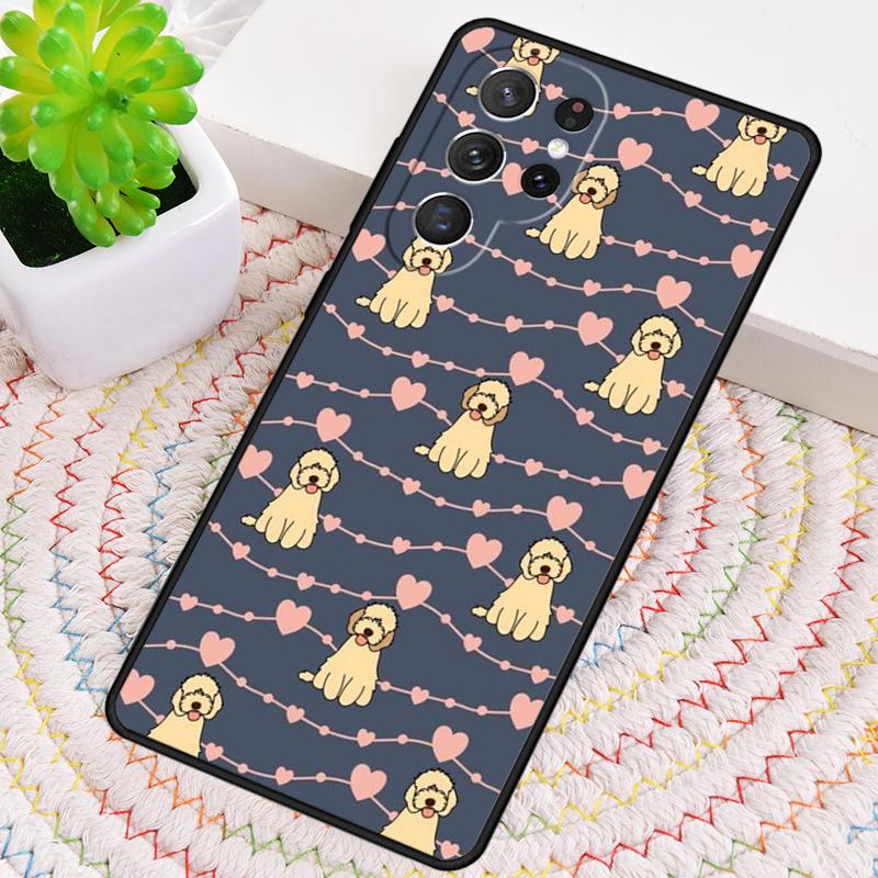 Cartoon Cavoodle Cavapoo Phone Case for Samsung Galaxy Note 10 Pro S26 Ultra S23 S24 FE S25 S21 S22 PLUS Shockproof Cove