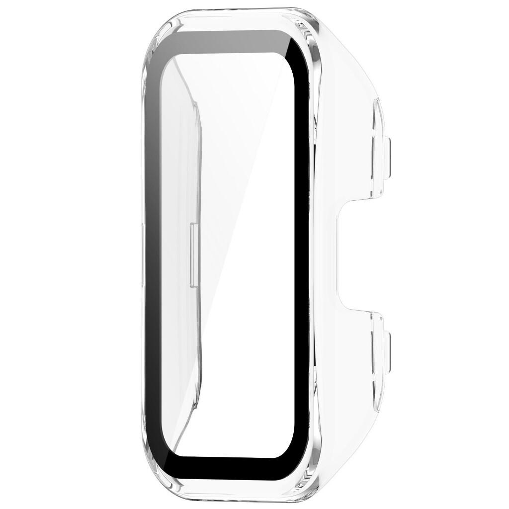 Стекло + защитный чехол для универсального бампера HUAWEI Band 8, аксессуары чистый