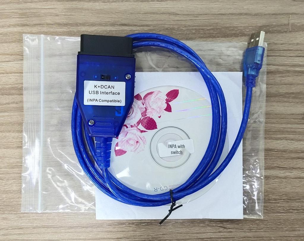 INPA EDIABAS BMW E Chassis K+Dcan כלי אבחון תקלות נסתרות