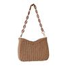 Straw Woven Shoulder Bag For Women Small Summer Beach Travel Crossbody Handbag Classical Satchel Purse