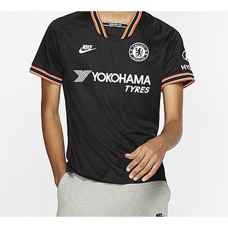 Nike Chelsea FC Third Kit Breathe Football Fan Jersey Men Tops Black AT0028-011