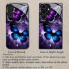 Manufacturer Mysterious Dream Blue Light Butterfly Tempered Glass Case Samsung Galaxy S11UItra Mobile Phone Hard Case