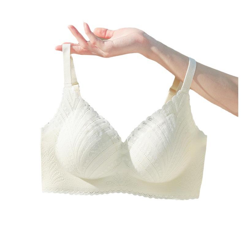 "Nahtloser Damen-Herbst-/Winter-BH": Französisches Design, Drahtlose Unterstützung, Großartig für alle Größen"