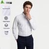 FIRS Men's Easy-Care Cotton Oxford Long-Sleeve Shirt