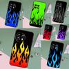 Blue Red Flame Fire Case For OnePlus Nord CE 5 2 3 4 Lite N20 N30 OnePlus 15 R 10T 12R 13R 13 12 11 10 Pro Cover