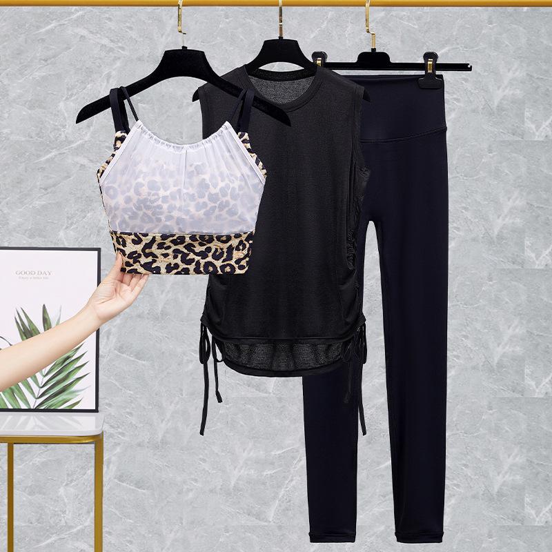 Women's High-Intensity Shockproof Sports Bra & Yoga Vest Set