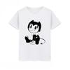 Anime Bendy And The Ink Machine Oversized T Shirt Unisex Unisex 100 Cotton Summer Crewneck Short Sleeve Funny Tshirt Graphics Tees