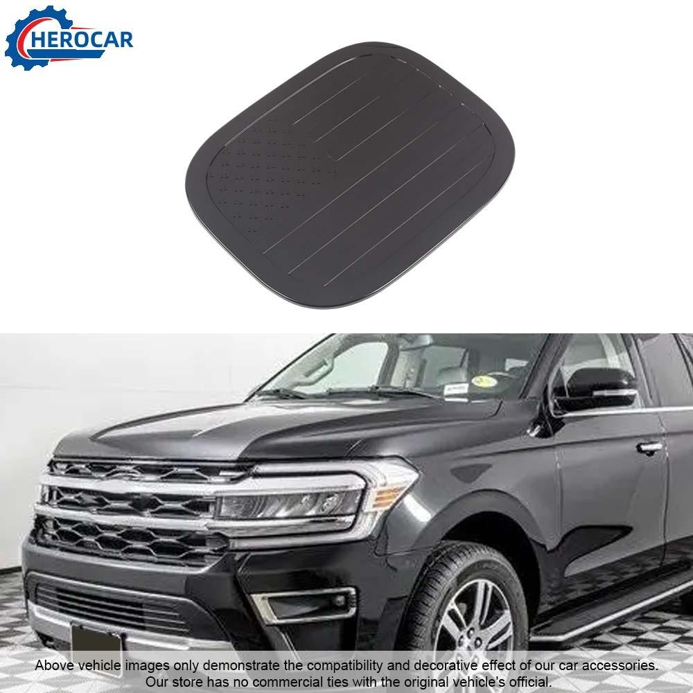 Fuel Filler Gas Tank Door Cap Cover Trim For Ford Expedition -24 Flag Grain