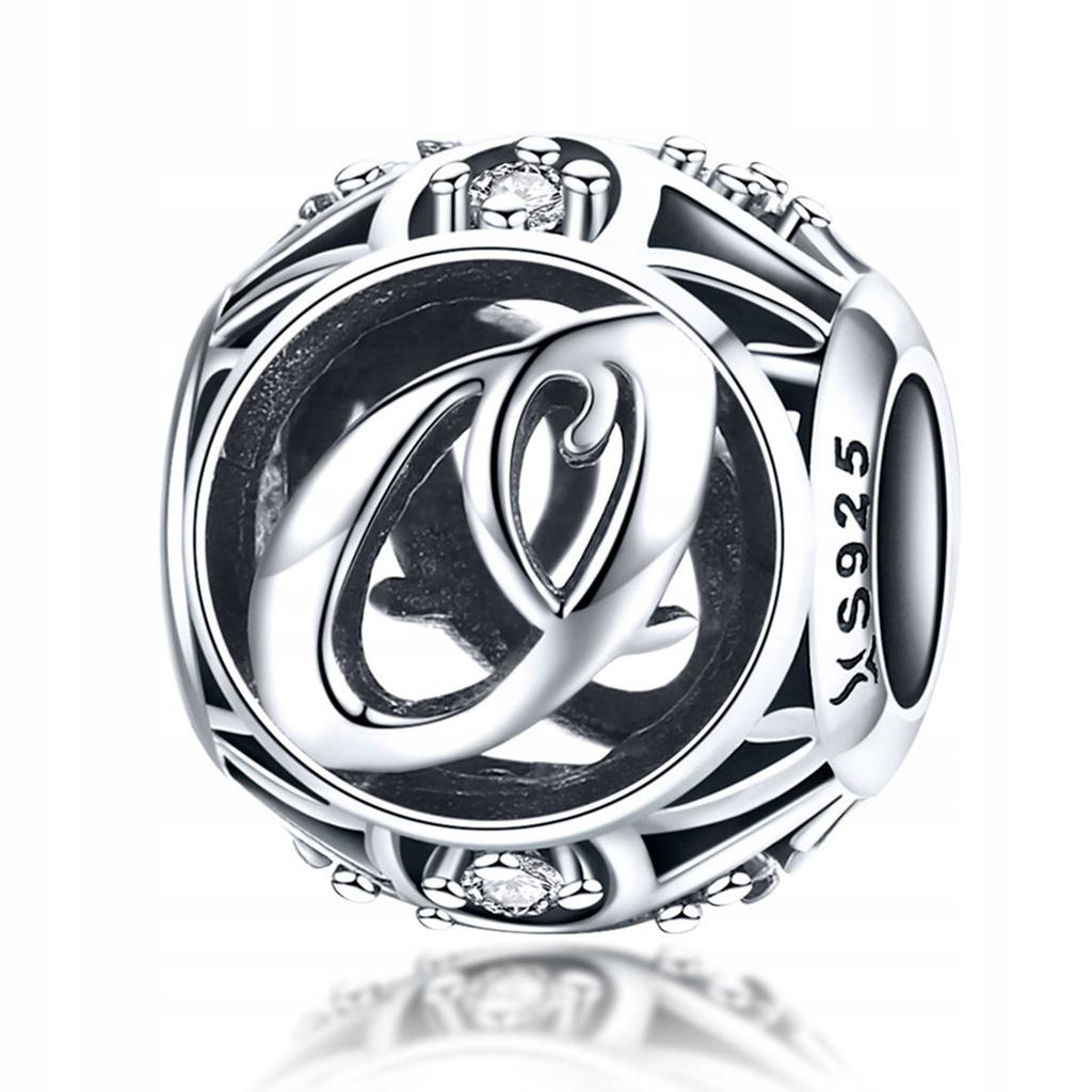 Charms Do Pandora Zawieszka Charms Litera O Srebro 925