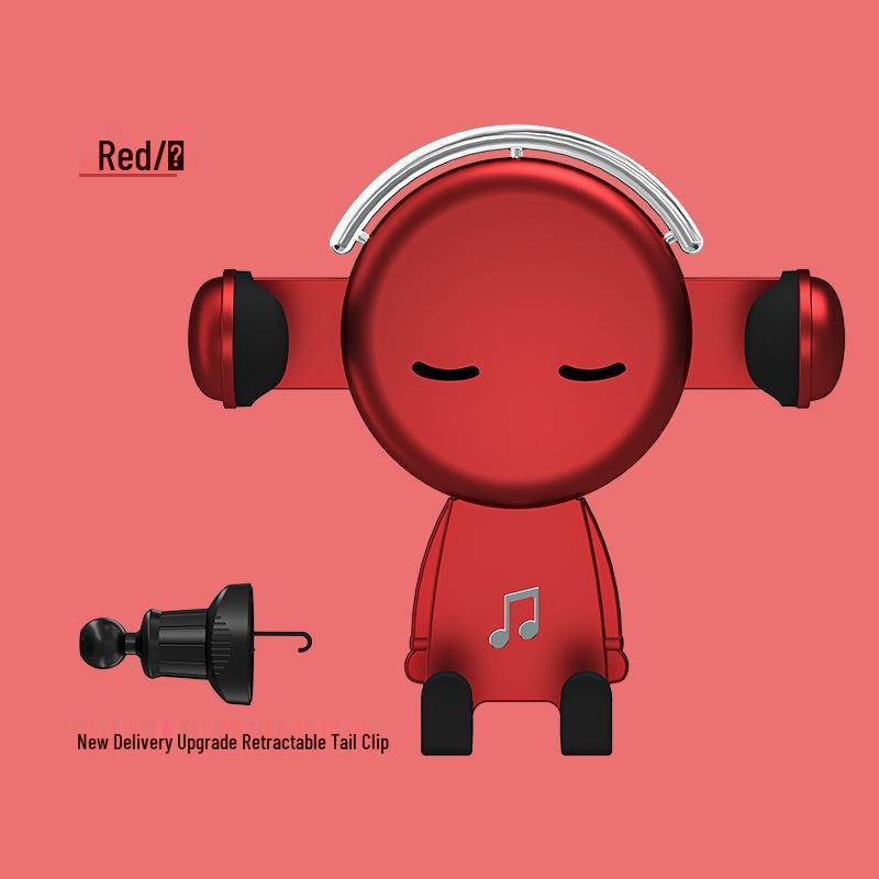 Gravity-Induced Universal Car Phone Holder & Air Vent Mount