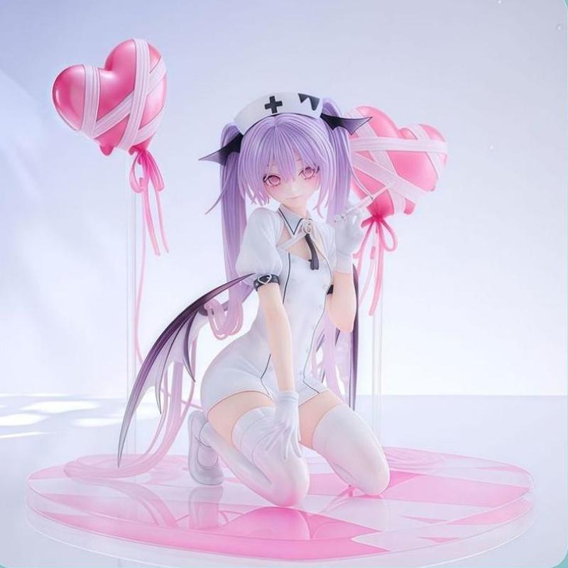 16cm Nurse Eve Anime Figure Cartoon Girl Model Statue Desktop Decoration Collectible Ornament Gift