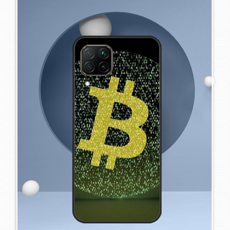 Bitcoins Coin For Huawei Nova 12s 12i 11i 8i Y91 Y60 Y70 Y72 Y90 Y61 9 10 SE P20 P40 Lite P30 P60 Pro Case