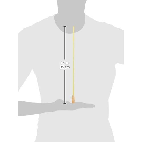 Rondino Color Baton (Conductor's Baton) 340mm (Yellow) Fiberglass CT-12