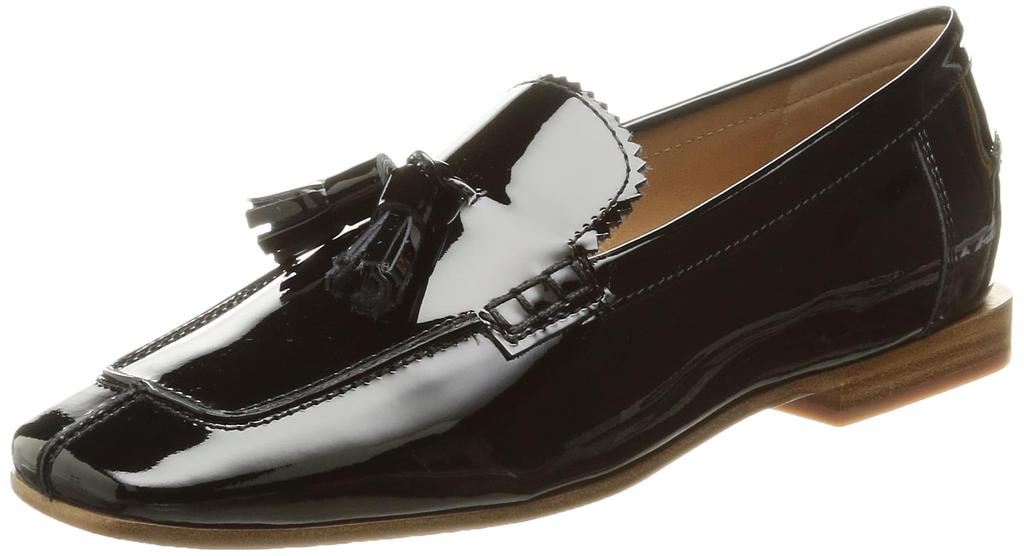 Flat Loafers 0616 CLIO10 CLIO TASSEL LOAFFE BLACK Cm [Perico] Women's 25.0
