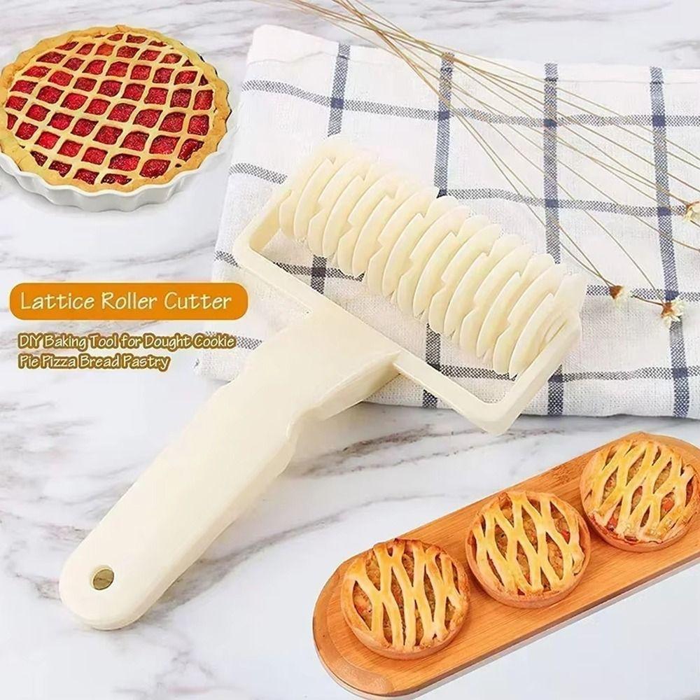 1Pcs S/M/L Dough Lattice Roller Cutters Rolling Cakes Baking Tool  Pastry Pizza