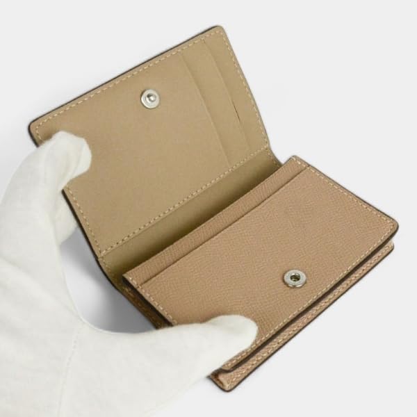 Coach Crossgrain Business Card Case CH800 LHTAU LH/Taupe [Used]