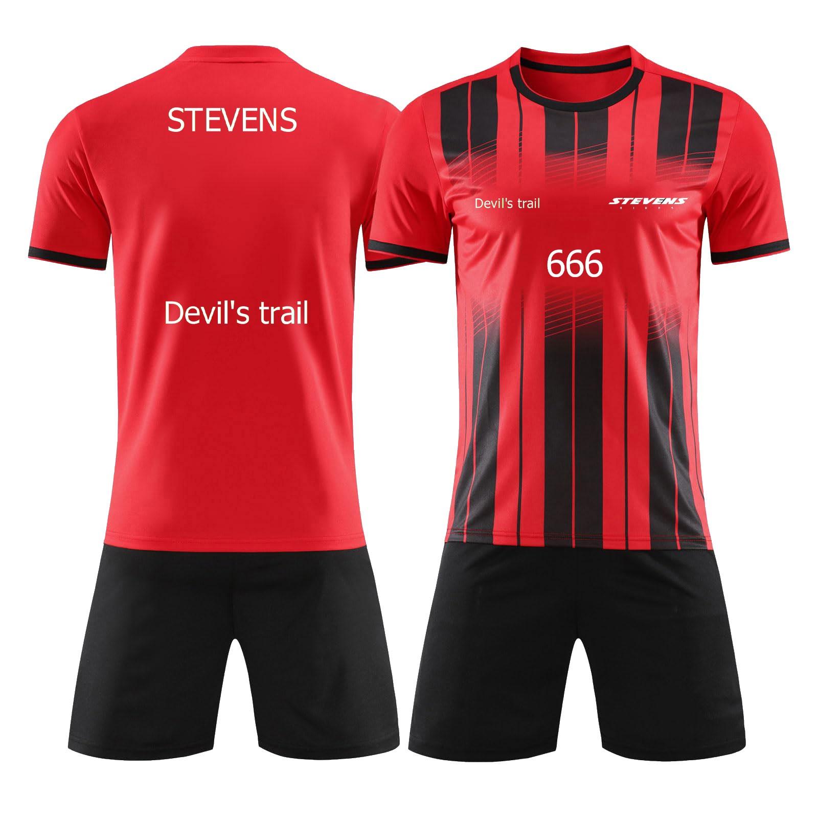 

Personalised Shirts Kit Mens Girls With Name Number Custom Football Jerseys For Boys Training Suit