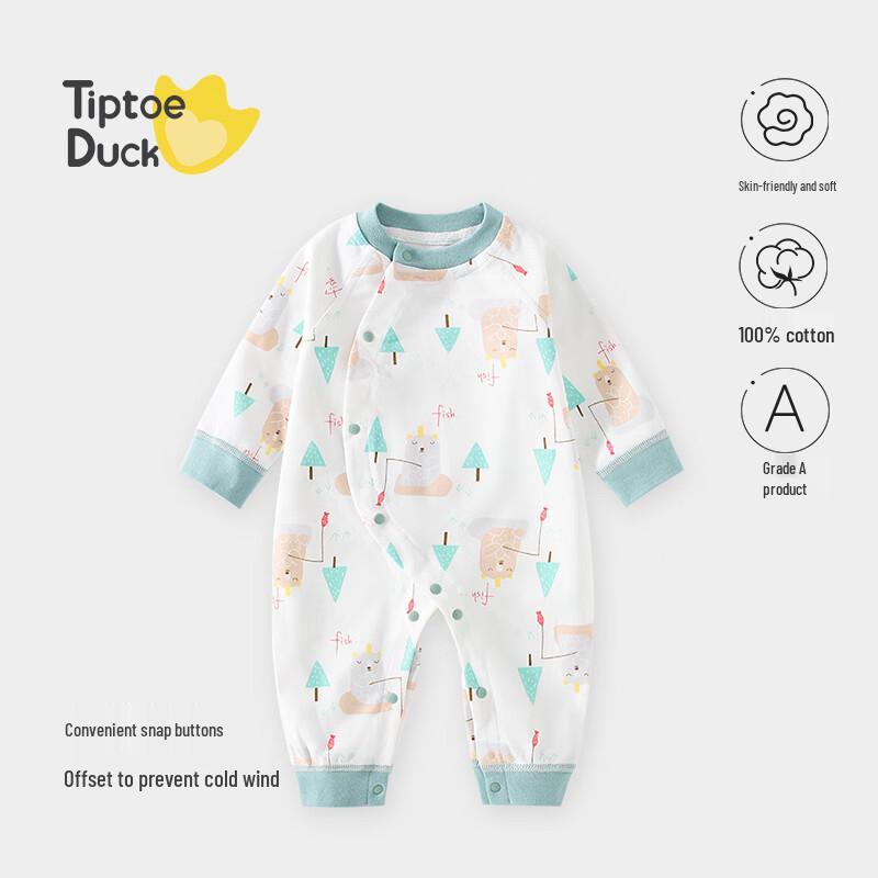 Хлопковый комбинезон для новорожденного Qiaojiao Duck 59