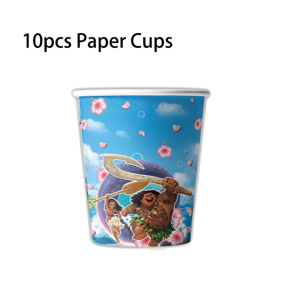 Moana Theme Birthday Party Decoration Tableware Balloons Cup Plate Banner Kid Girls Baby Shower Supplies Christmas Gifts 2 Round Sensory Compression