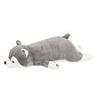 Livheart Body Pillow Premium Nemunemu Animals Husky Dog Mint M Size Length Fluffy and Squishy Plush Toy Body Pillow Gift (Total 56cm) 48769-72