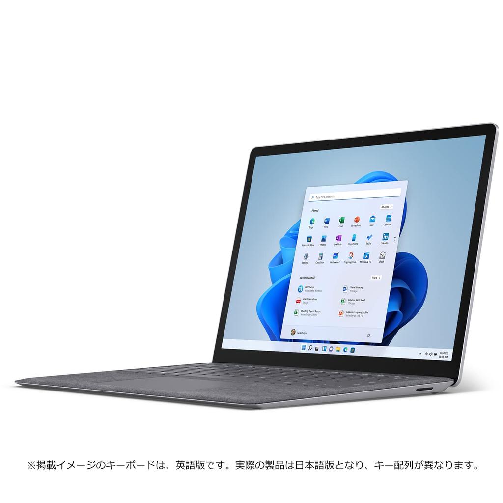 Microsoft Surface Laptop 4 Office Home Business 2021 AMD Ryzen 5 4680U 8GB RAM 256GB RAM Platinum / & / 13.5-inch / / / / / 5PB-00046