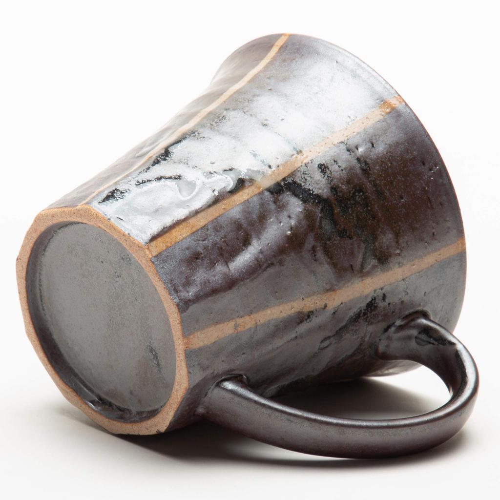 Shino Brown Stripe Mug 21531