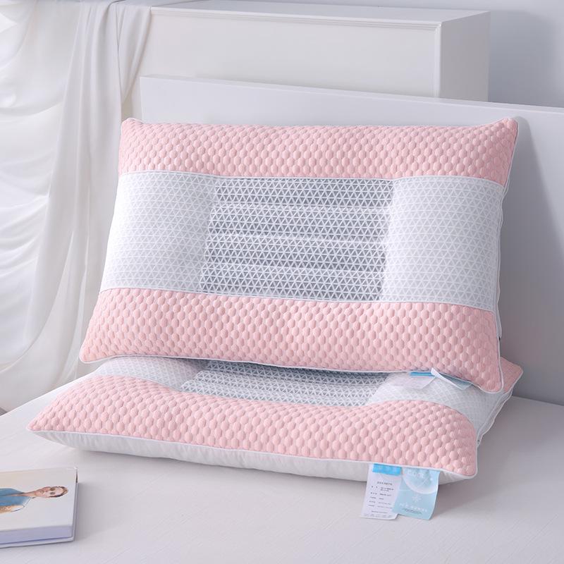 

Breathable 3D Cooling Pillow for Neck Support and Cervical Spine Relief - Adult Home Use, Unisex, 48x74 cm 48x74cm