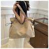 Women's Oxford Large Capacity Tote Bag Fashionable School Commute Shoulder Handbag Simple Casual Daily Purse