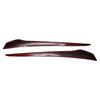 ABS Plastic Front Headlight Eyebrow Eyelid Lid Trim Lamp Cover Sticker For BMW E92 E93 2007-2014 Gloss Black Car Accessories