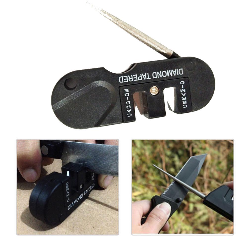 (Kuře Kung Pao)Venkovní kapesní EDC skládací ořezávátko Keramické karbidové diamantové kuželové nástroje