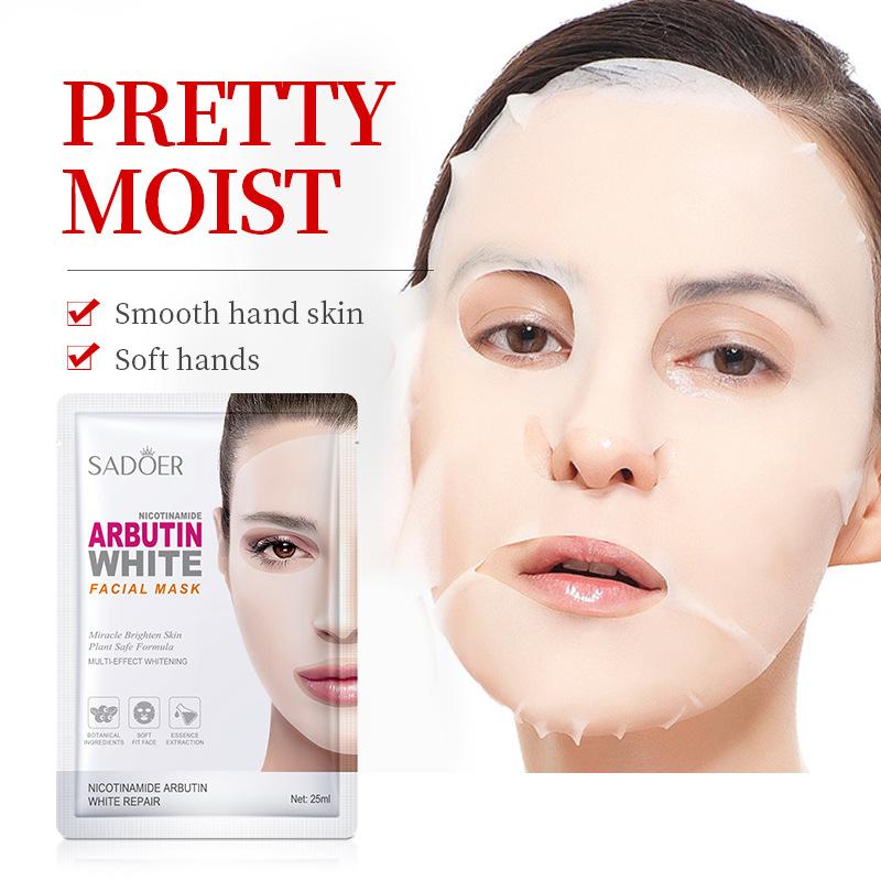 Whitening Mask 25g Niacinamide Arbutin Hydrating Moisturizing Tablets