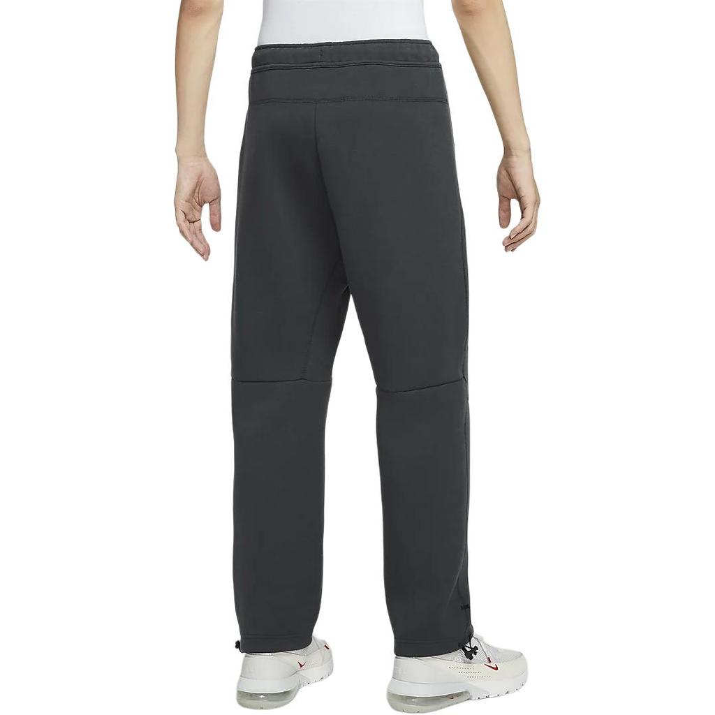 Nike Tech Lace-Up Versatile Straight-Leg Casual Pants Men Bottoms Coal-Black HJ6534-060