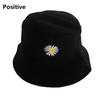 Double Sided Bucket Hats for Men Women Sunscreen Sun Cap Little Daisies Spring Fisherman Hat