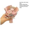 Pocket Rose Artificial Flowers Gift Packaging Mini Bouquet Long-Lasting No Wither Flower for Valentine’s Day Birthday