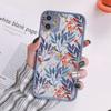 Flower Bud Phone Case for Iphone 11 7 8 SE2 12 13 15 16 Pro Max 14 Plus Meticulous Plant for Iphone X XS XR Back Hard Covers