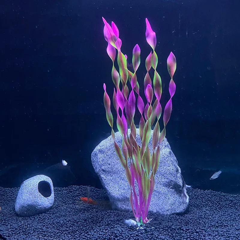Kelp Aquariumdekoration künstliche Kunststofflandschaftsgestaltung Wasserpflanzenornamente Simulation Aquarium Aquariumzubehör