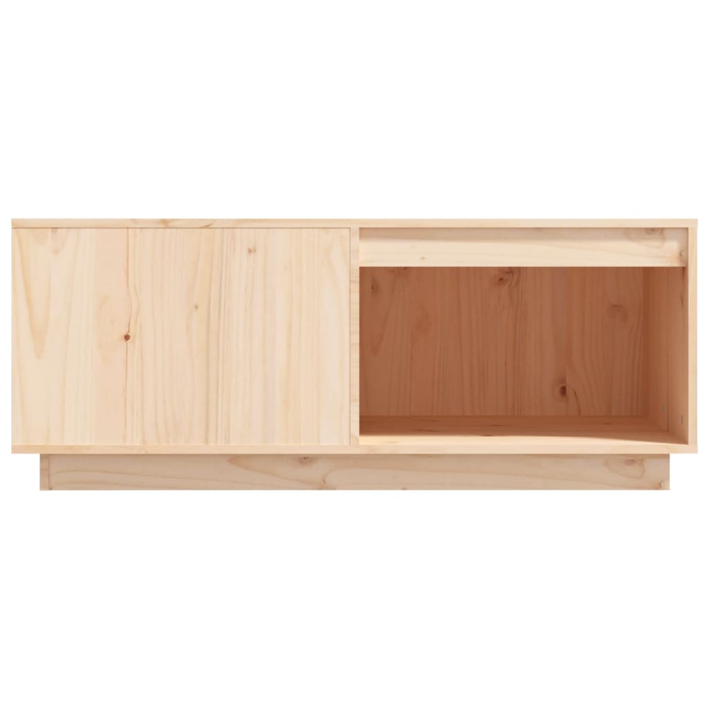 Coffee Table 100 x 101 x 40.5 cm Solid Pine Wood