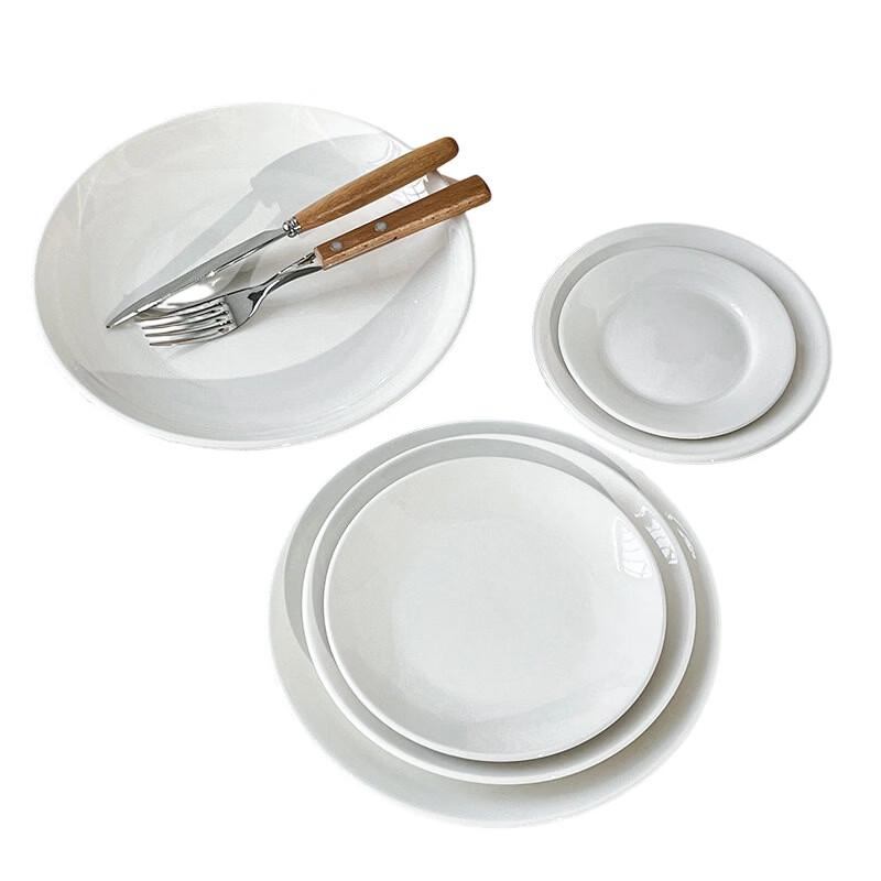 Tingbai Ceramic Dinner Plates