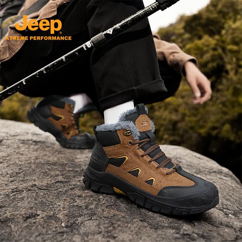 Jeep Men's Outdoor Winter Hiking & Work Boots