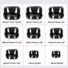 Car Front Grill Badges Rear Trunk Emblem Lid Covers Logo Sticker For Honda Civic Fit Jazz Accord CRV HRV City Odyssey Passport