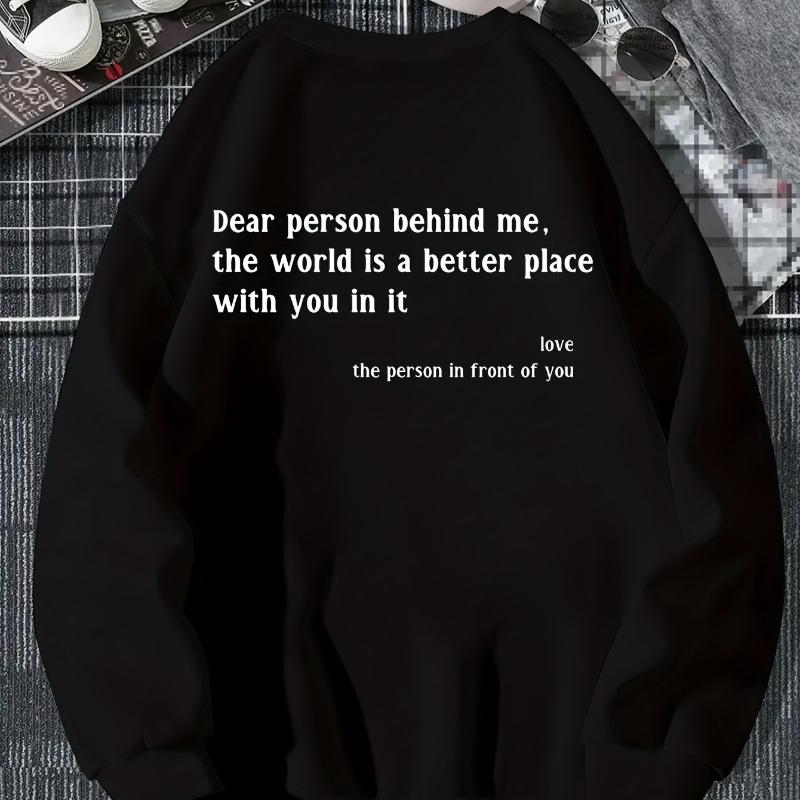 

Crew Neck Sweatshirt, Stretchable & Durable, Great for Active Days & Daily Errand S